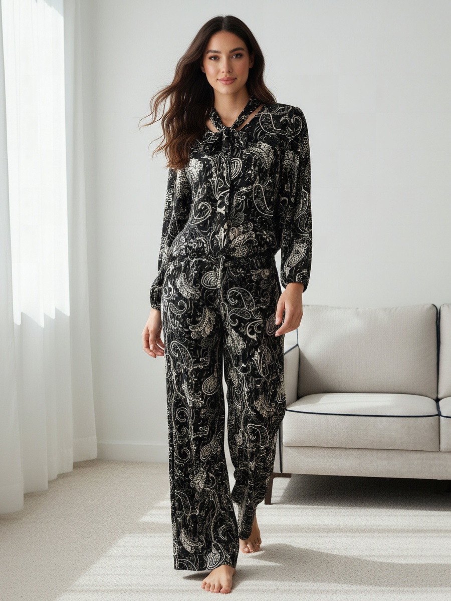 Pyjama Set with Top and Pants