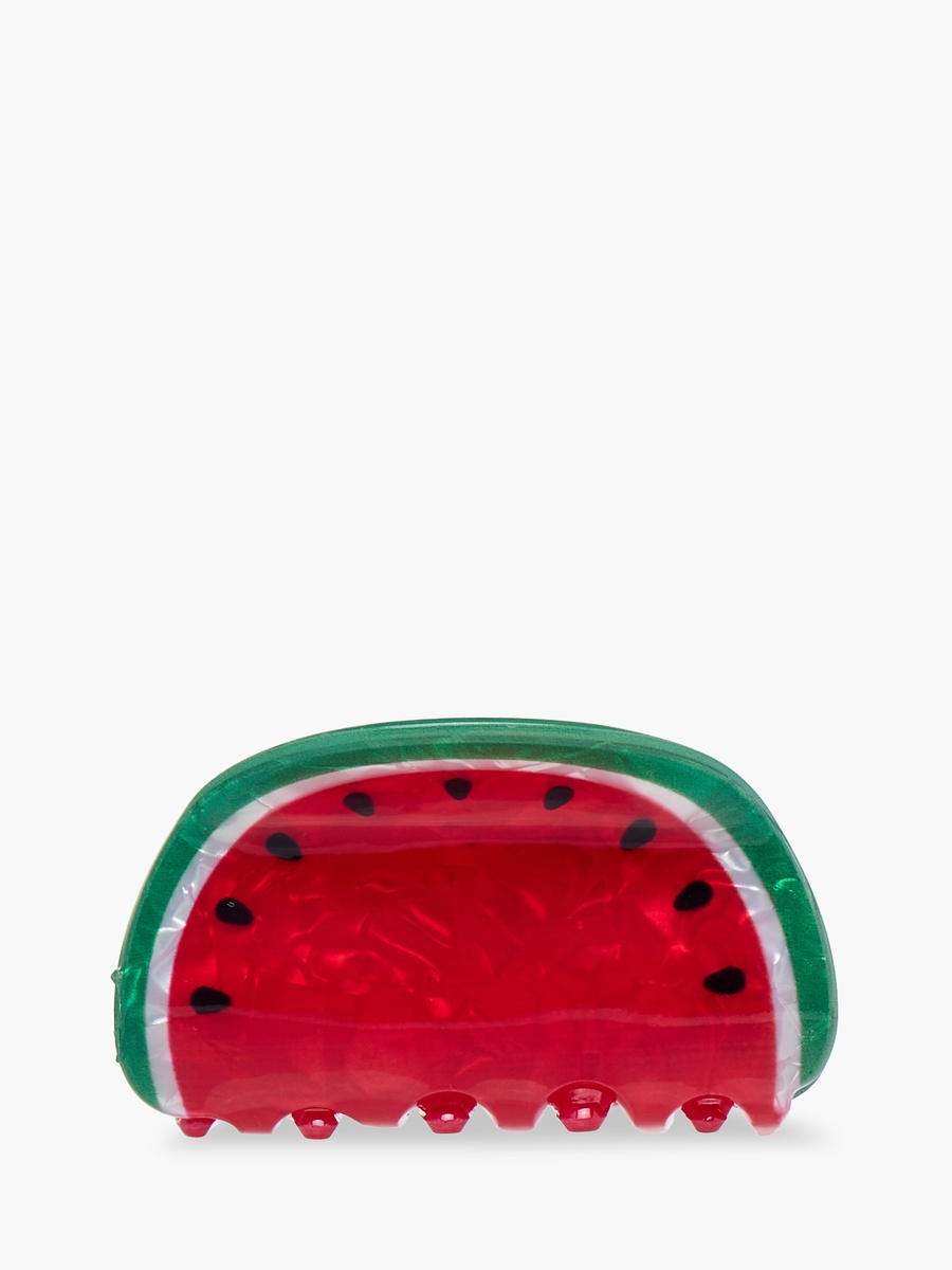 Pack of 2 Fruit Shape Hair Clamps with Print