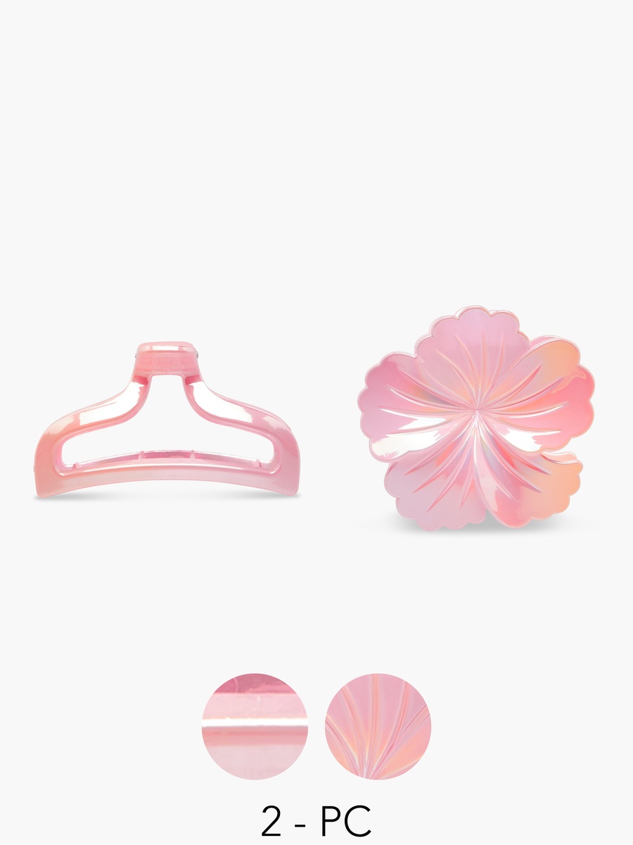Pack of 2 Hair Clamps with Assorted Design