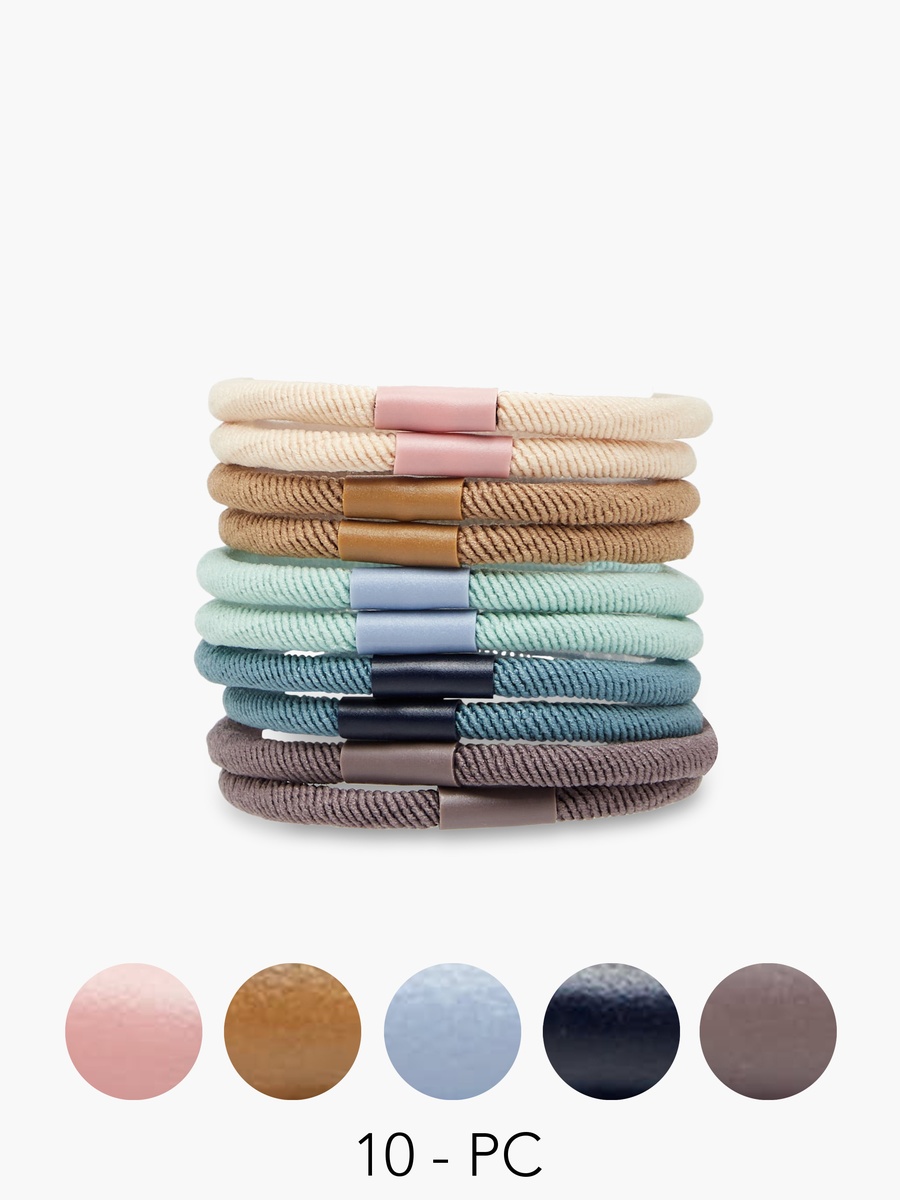 Pack of 9 Hair Scrunchie