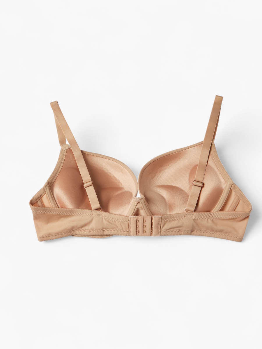 Double Push Up Bra with Hook and Eye Closure