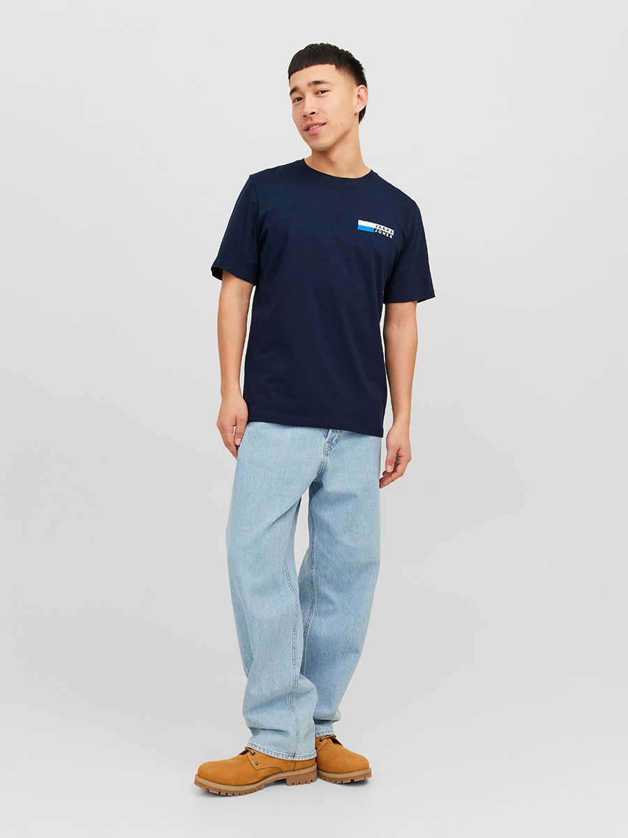 Logo Print Crew Neck T-Shirt