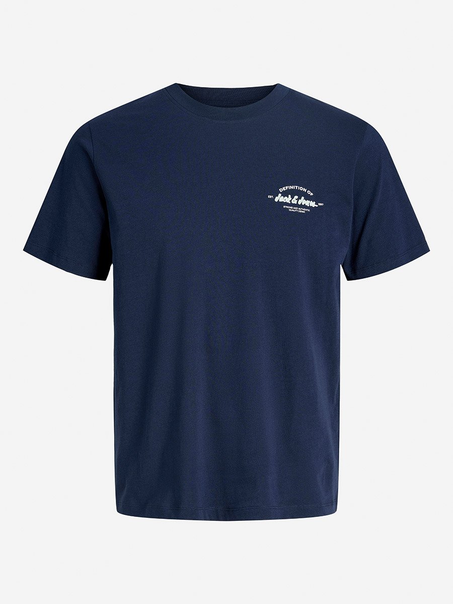Logo Print Crew Neck T-Shirt