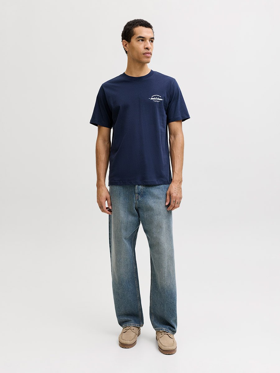 Logo Print Crew Neck T-Shirt