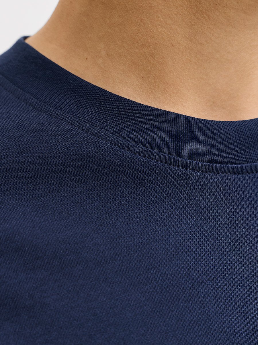 Logo Print Crew Neck T-Shirt