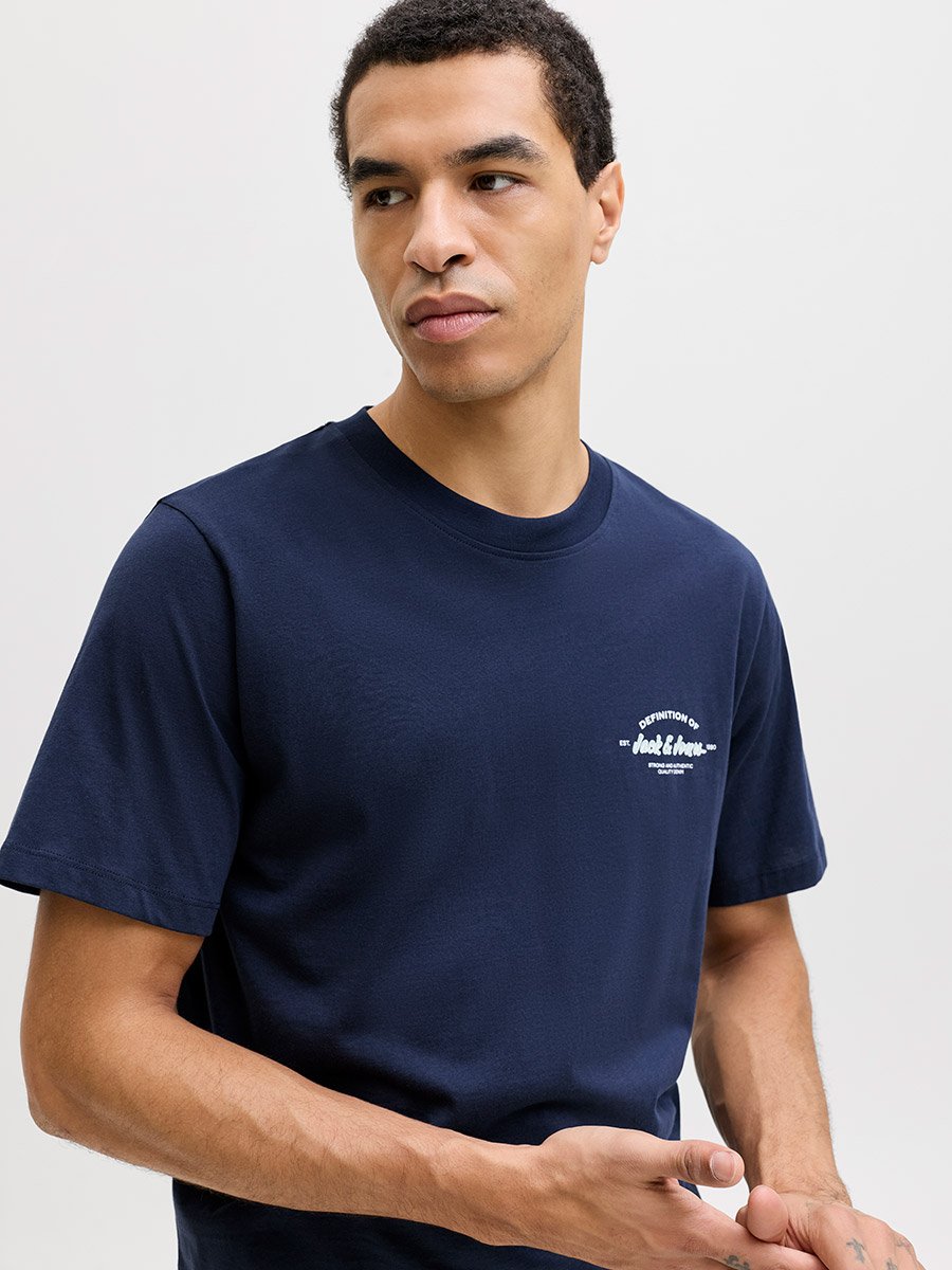 Logo Print Crew Neck T-Shirt