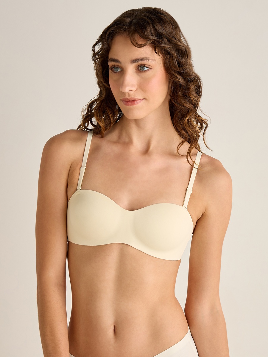 Padded Strapless Bra with Medium Coverage