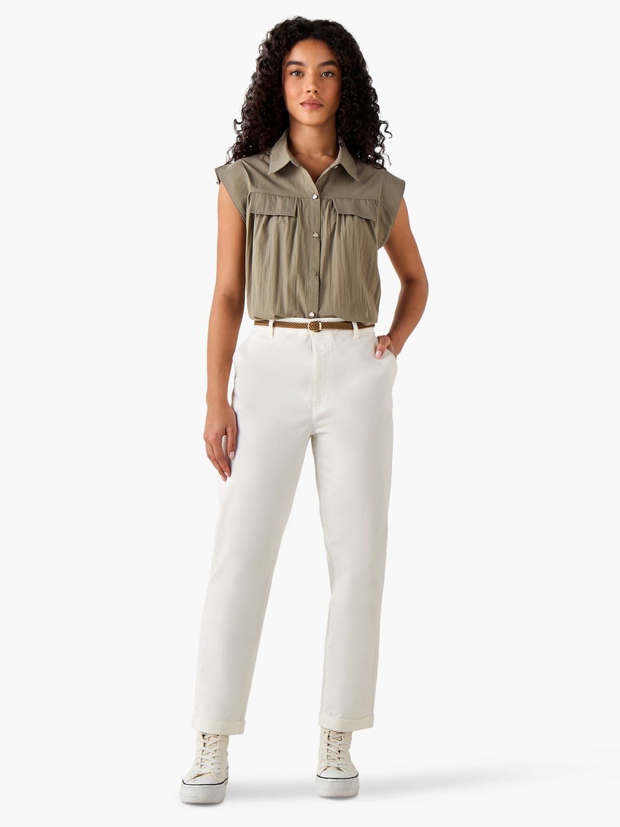 Regular Fit Jeans with Braided Belt