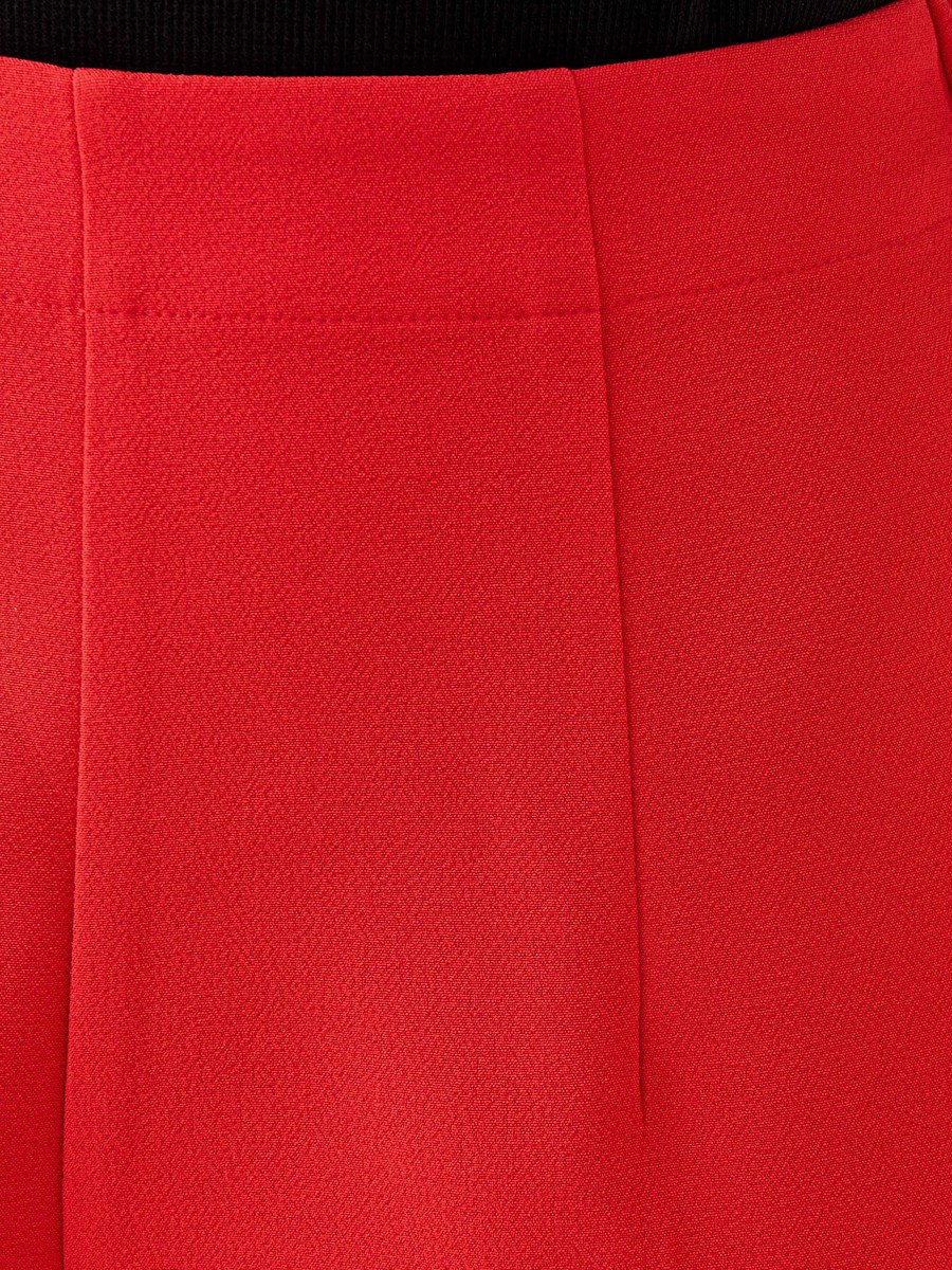 Straight Fit Flexi Waist Trousers