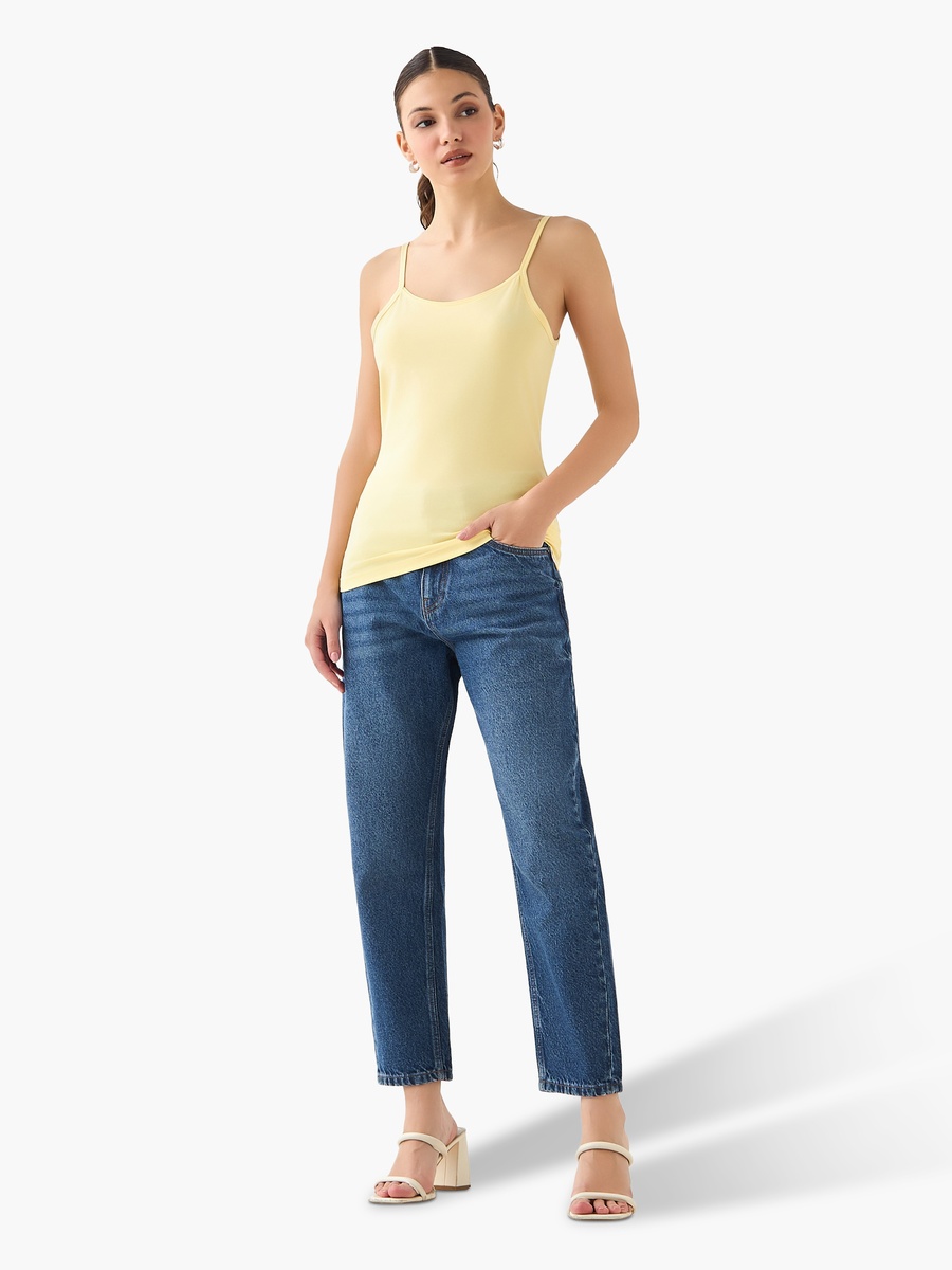 Women Mom Fit High-Rise Jeans