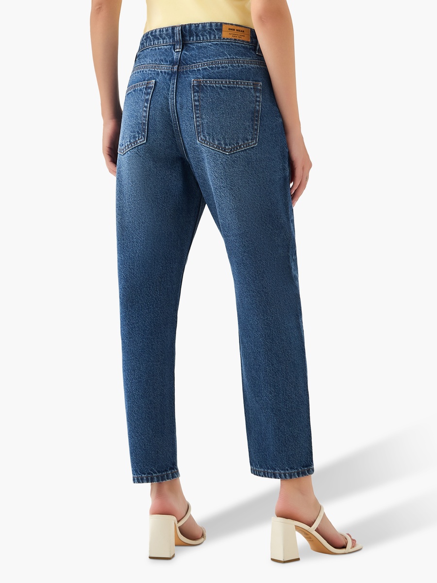 Women Mom Fit High-Rise Jeans