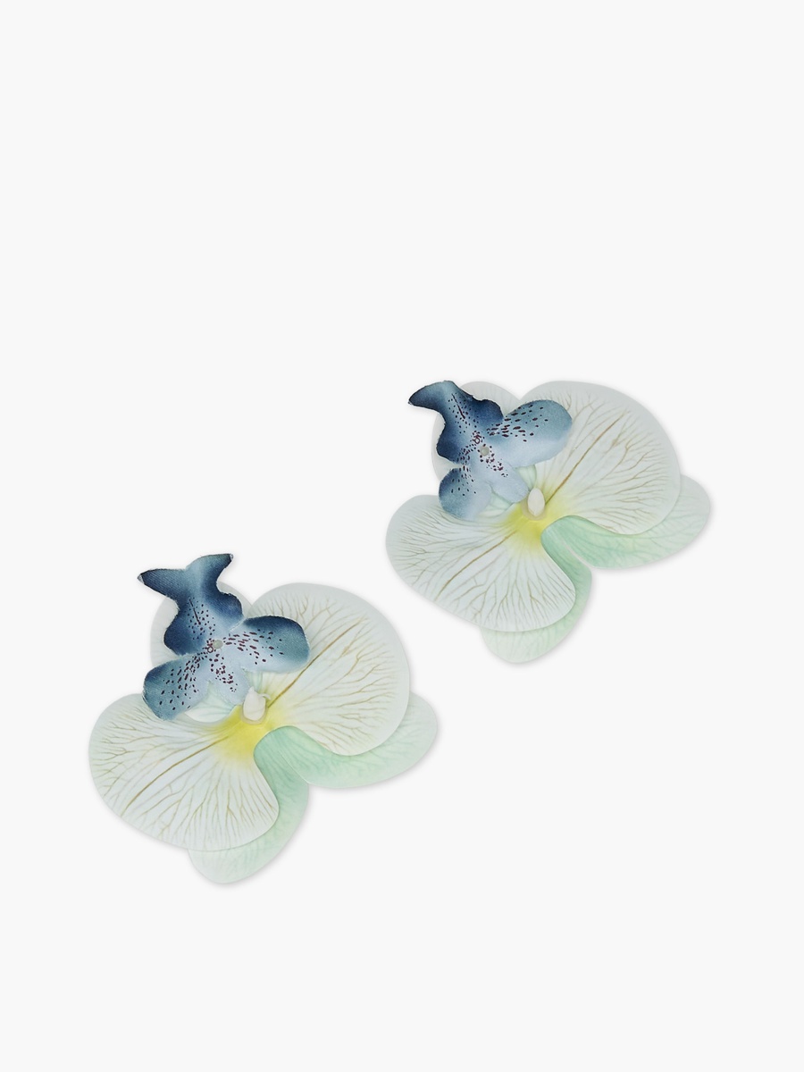 Orchid Shaped Shoe Clip - Set of 2