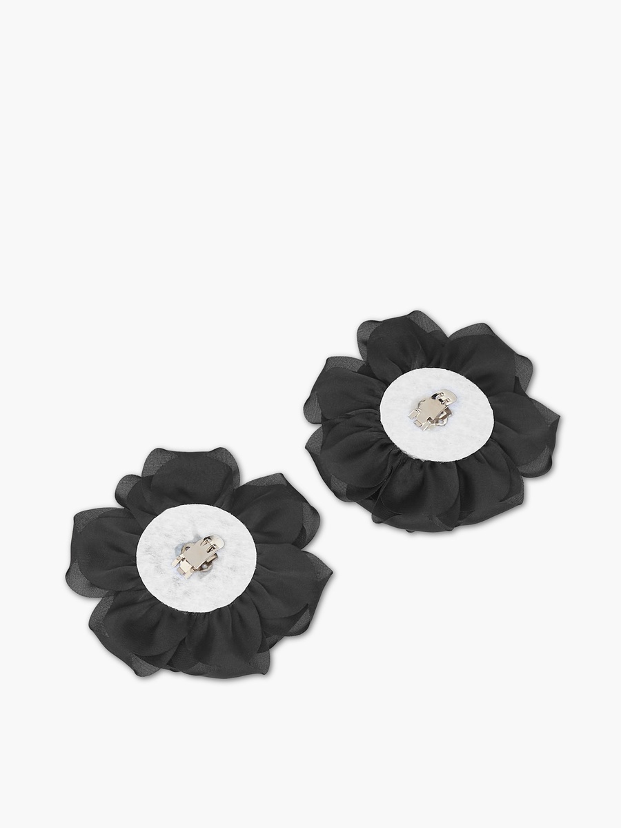 Floral Corsage Shoe Clip - Set of 2