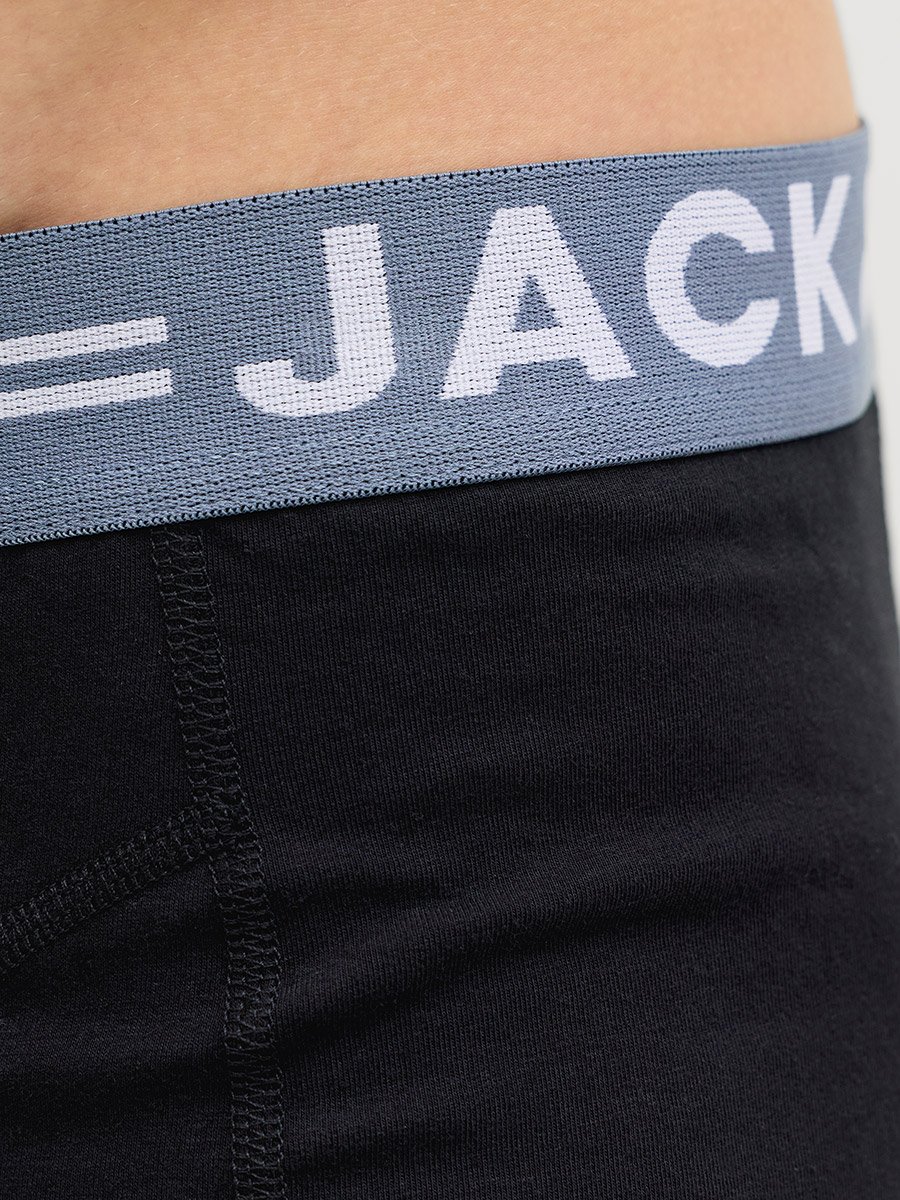 Pack of 3 - Printed Waistband Trunks