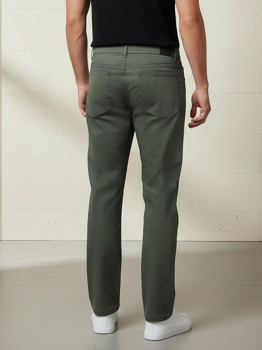 Men Slim Fit Trousers