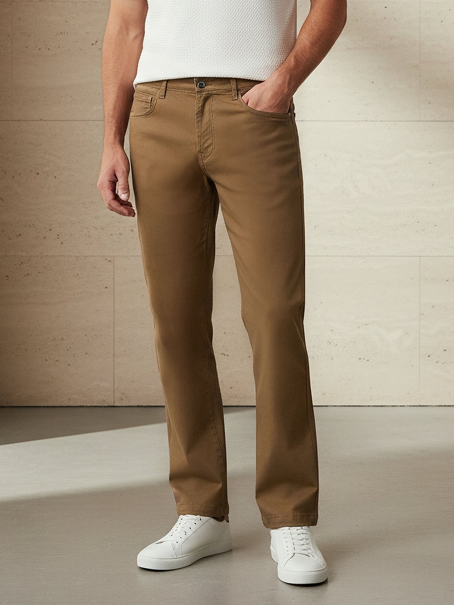 Men Slim Fit Trousers