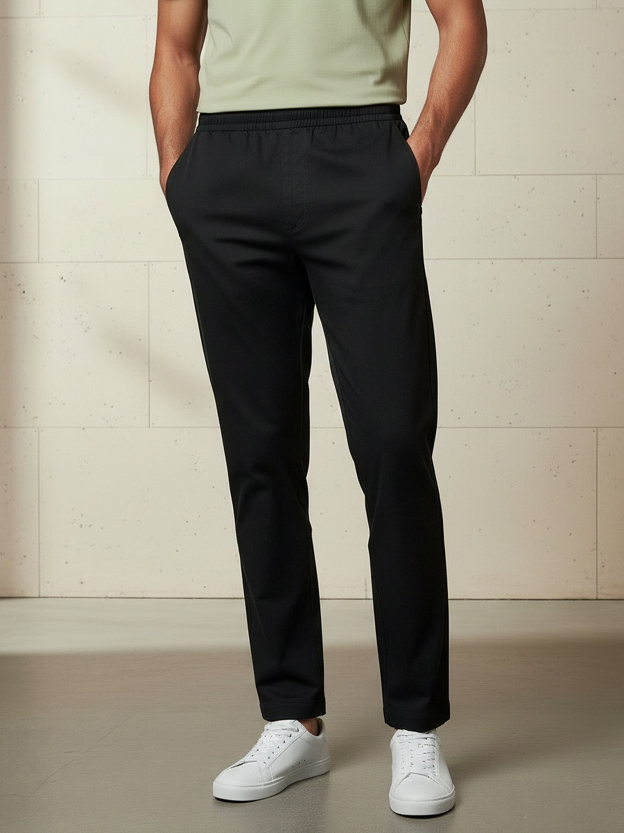 Men Regular Fit Trousers