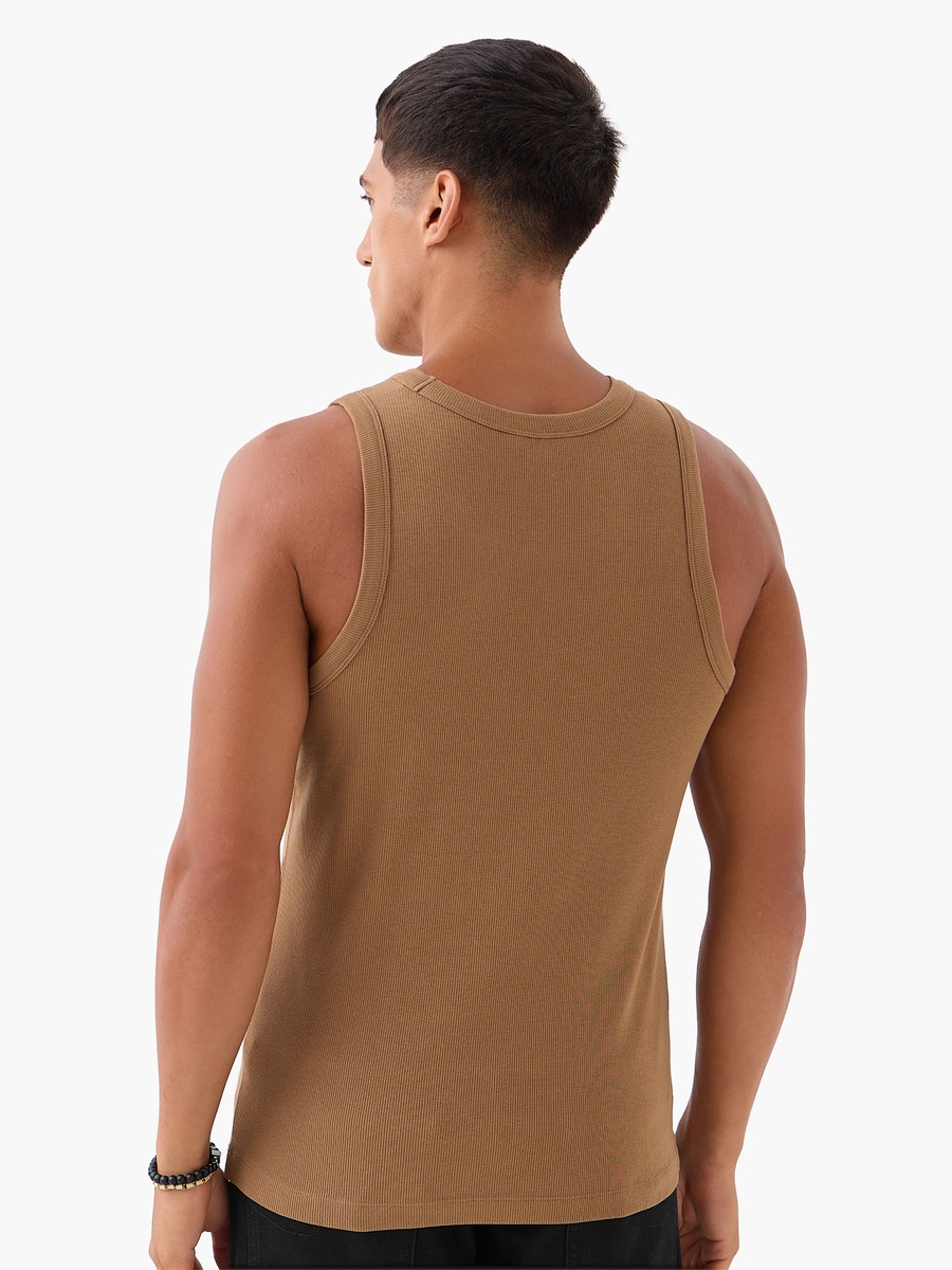 Men Ribbed Vest