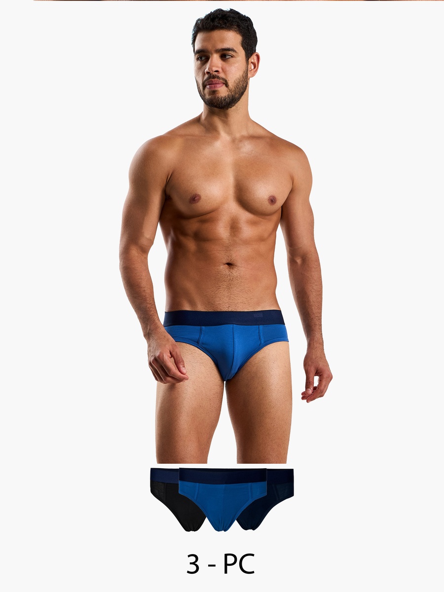 Men Cotton Briefs - Pack of 3