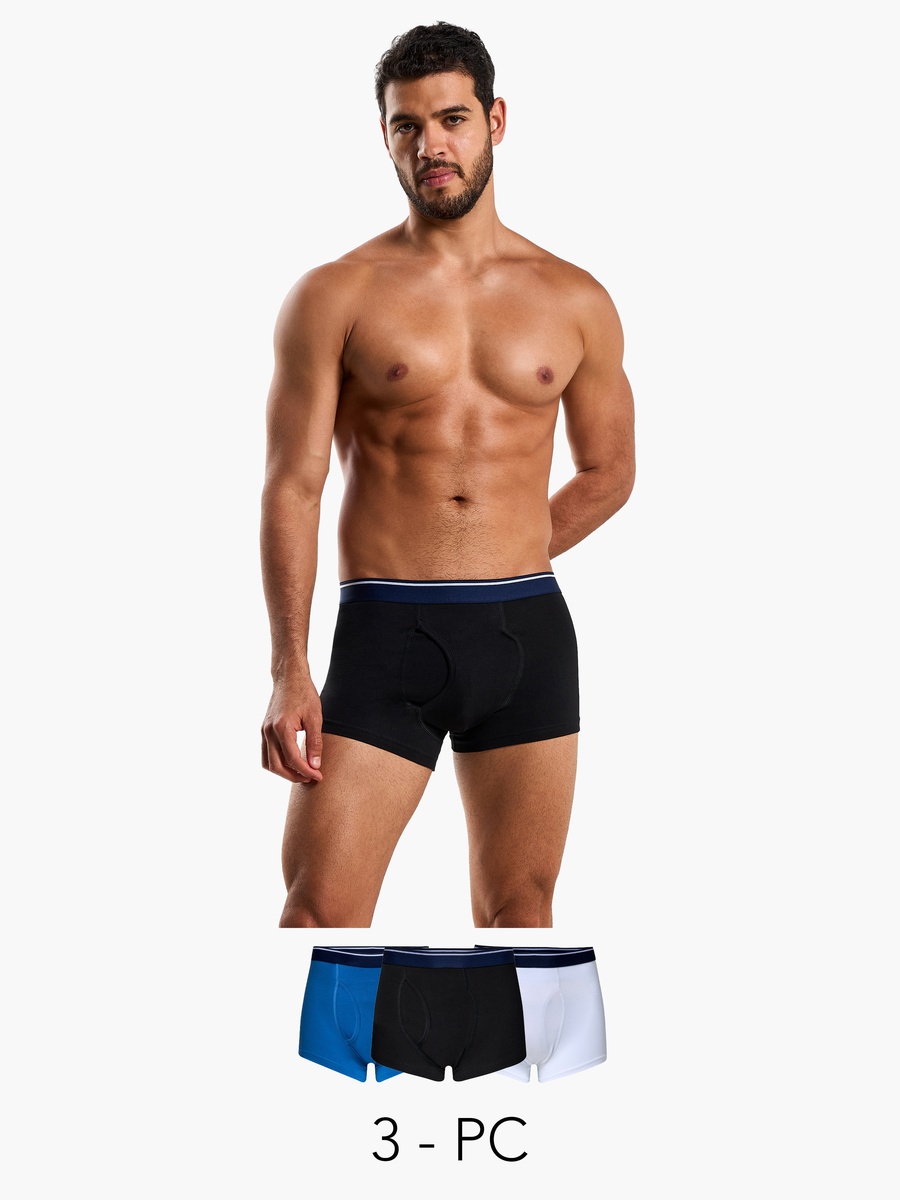 Men Assorted Trunks - Pack of 3