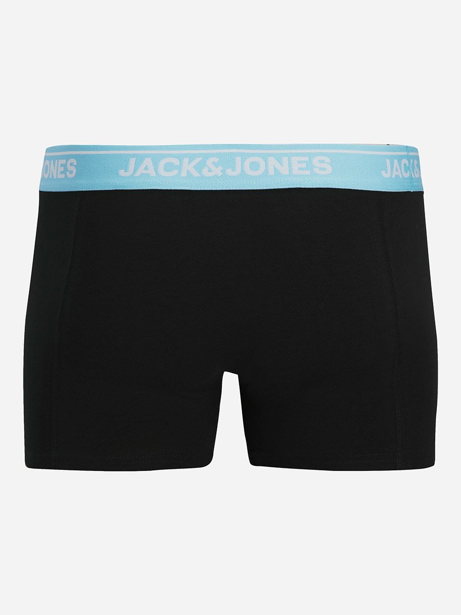 Pack of 3 - Printed Waistband Trunks