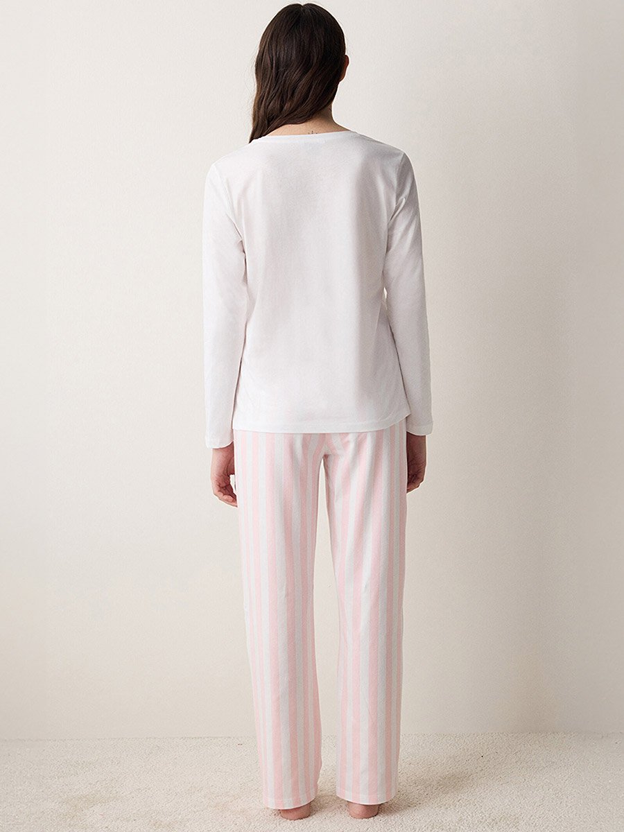 Pink Lemonade Print T-Shirt and Pyjama Set