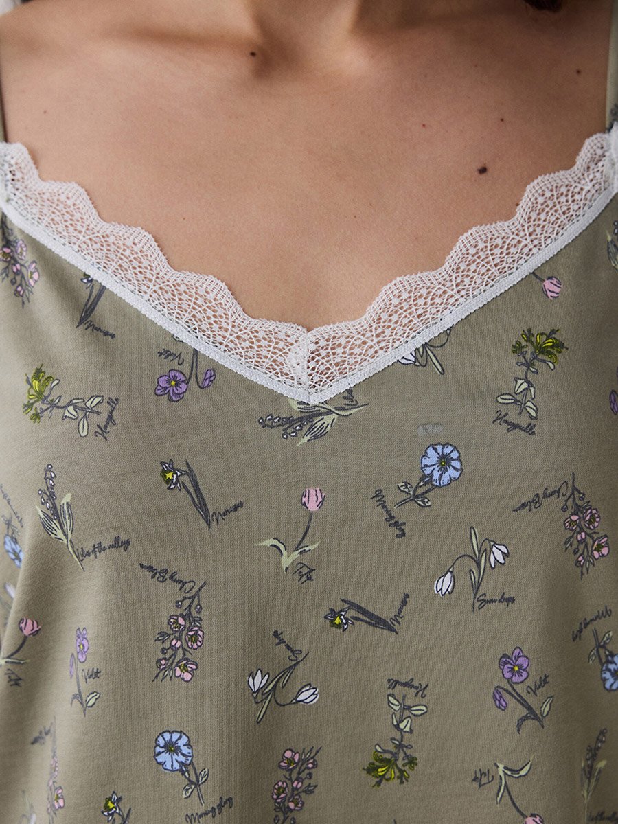 Iris Printed Cami and Shorts Set