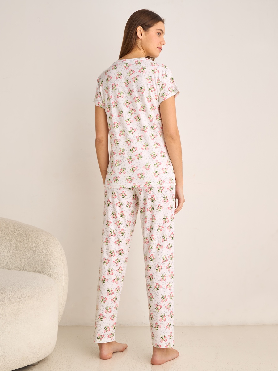 Pyjama Set with Top and Trousers