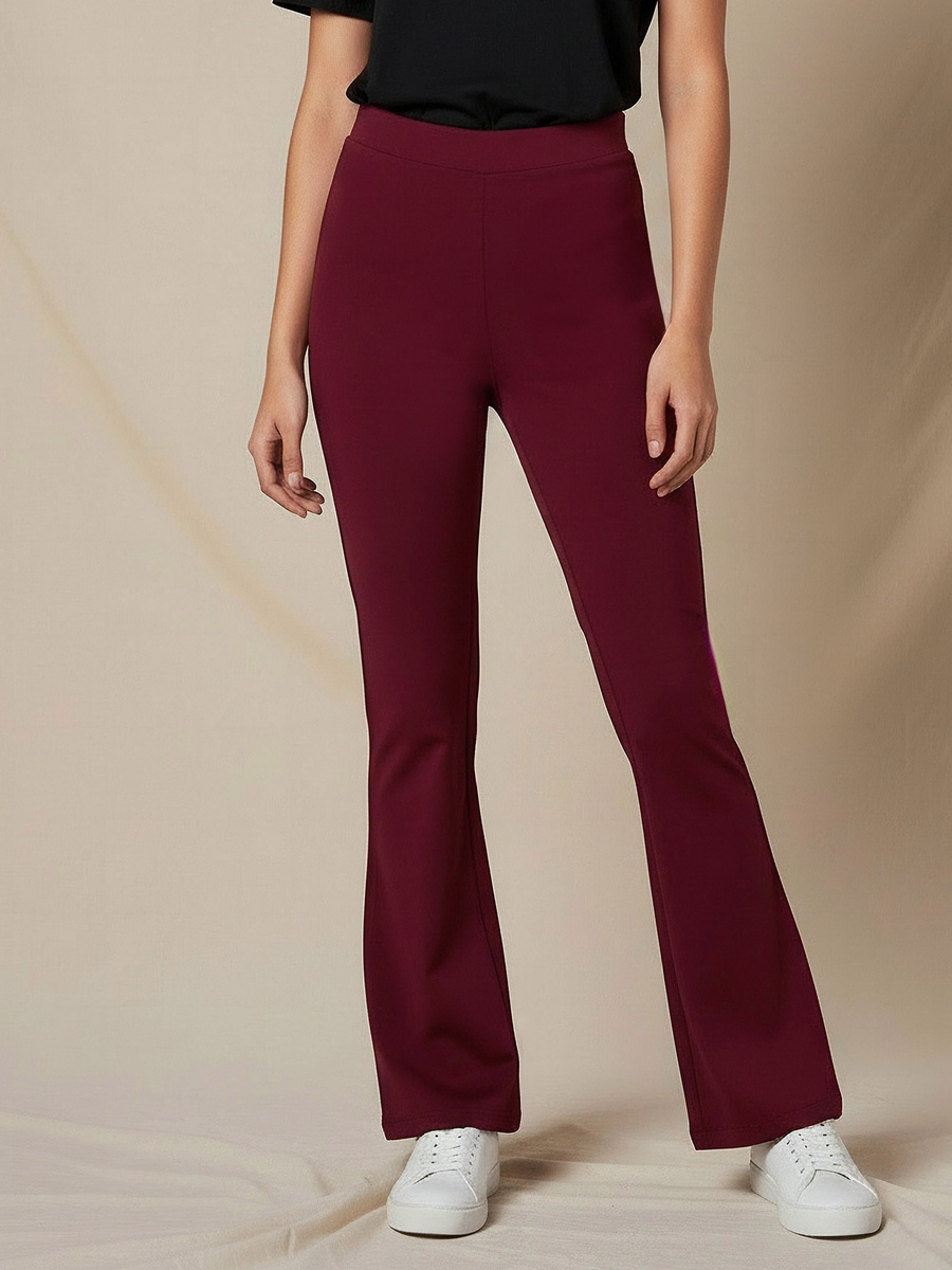 High-Rise Bootleg Leggings