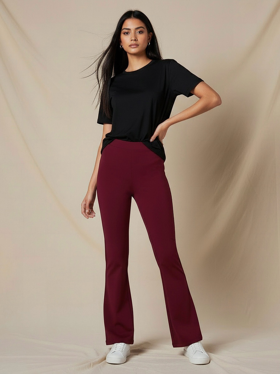 High-Rise Bootleg Leggings