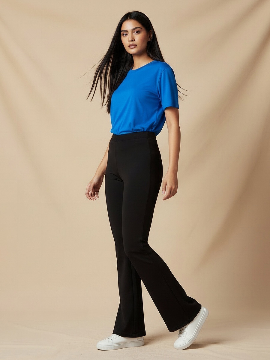 High-Rise Bootleg Leggings