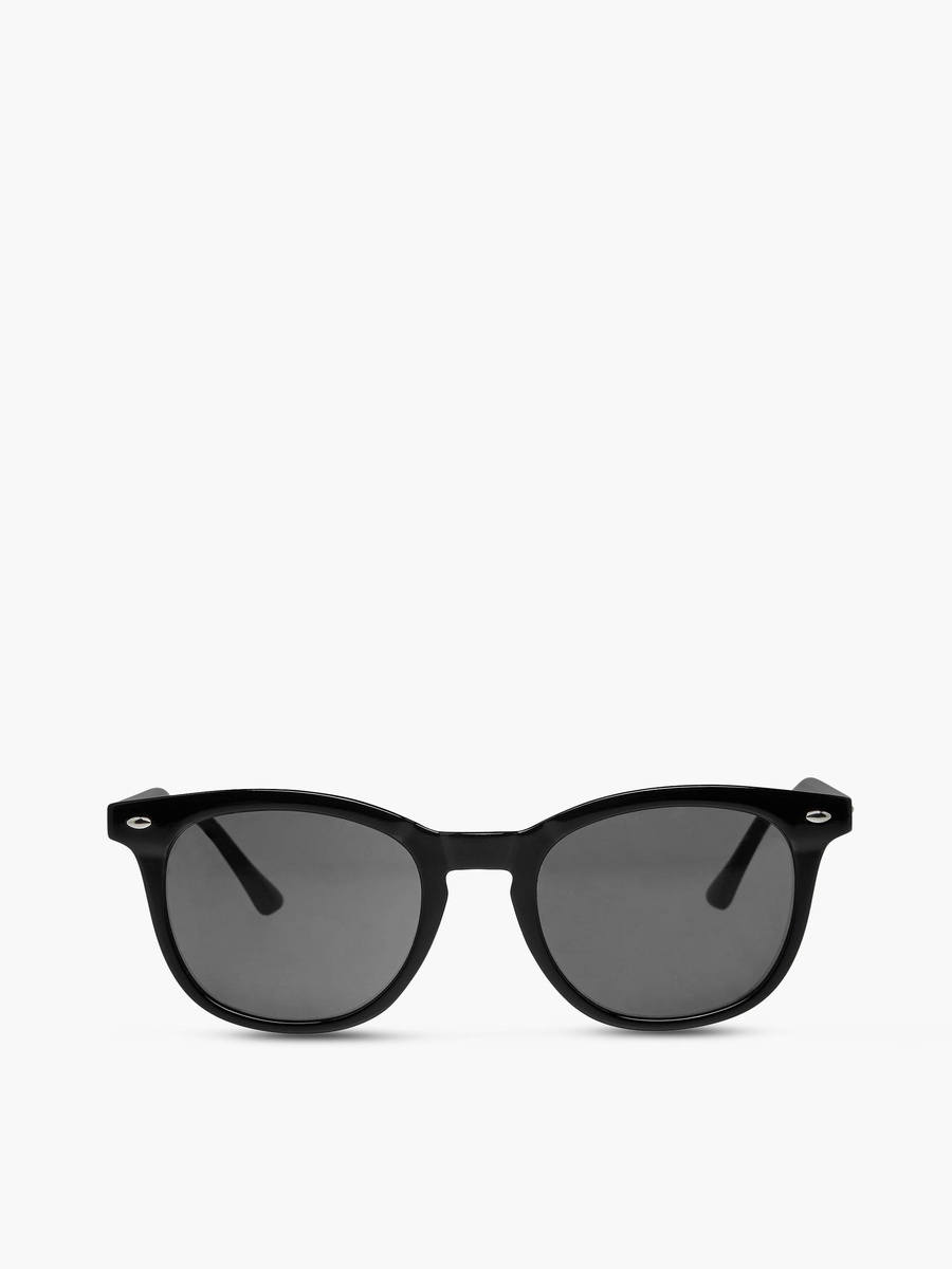 UV Protection Black Lens Square Sunglasses