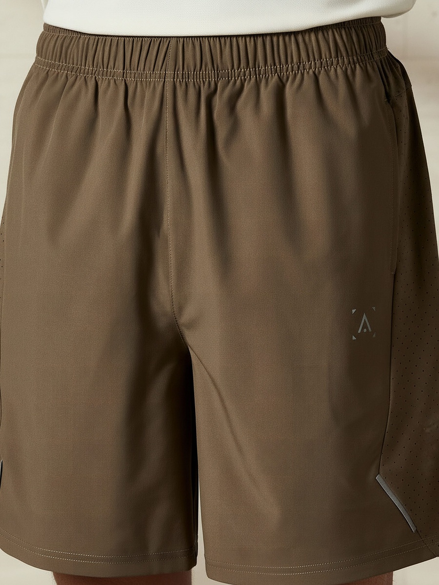 Men Performance Panel Sports Shorts