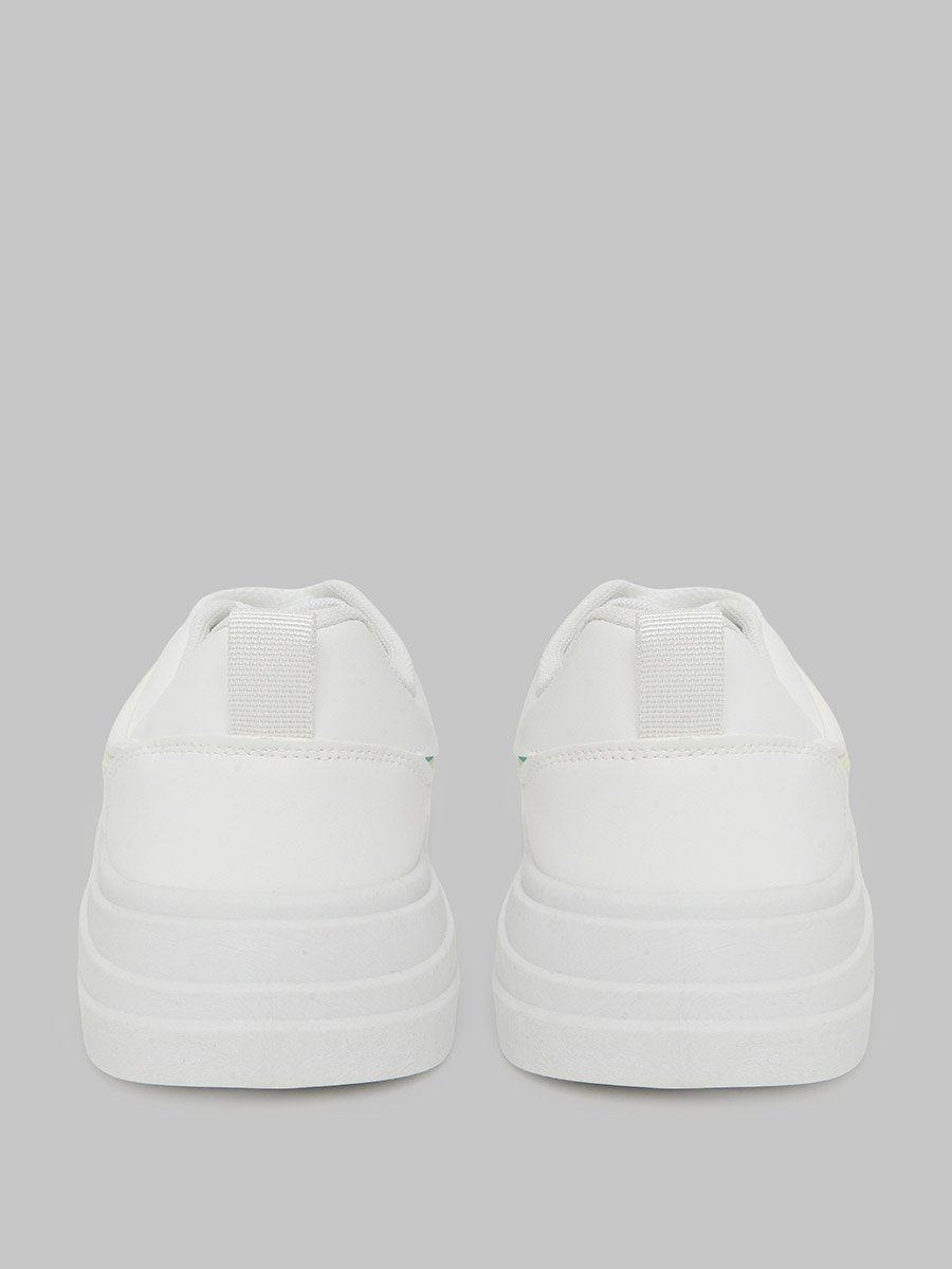 Off White Retro Stripe Sneakers