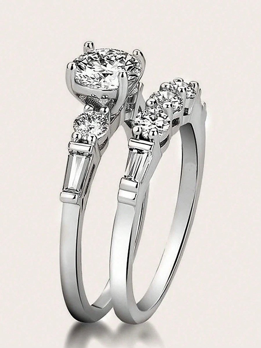 Pack of 2 - Embellished Rings