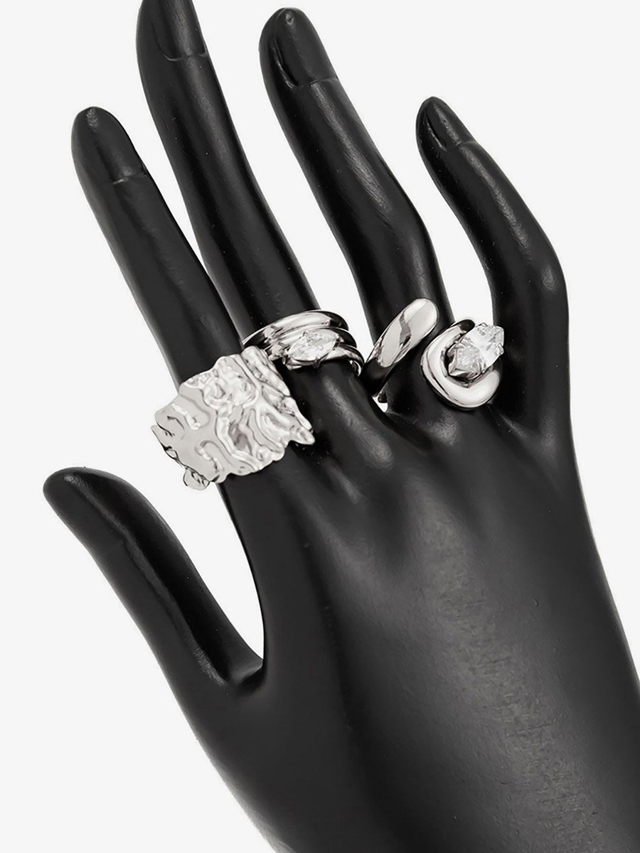 Pack of 3 - Statement Rings
