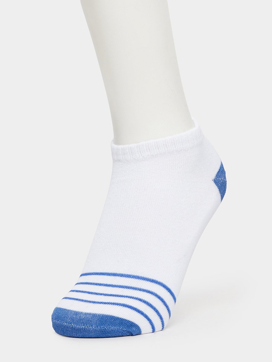 Pack of 5 - Striped Detail Ankle Socks