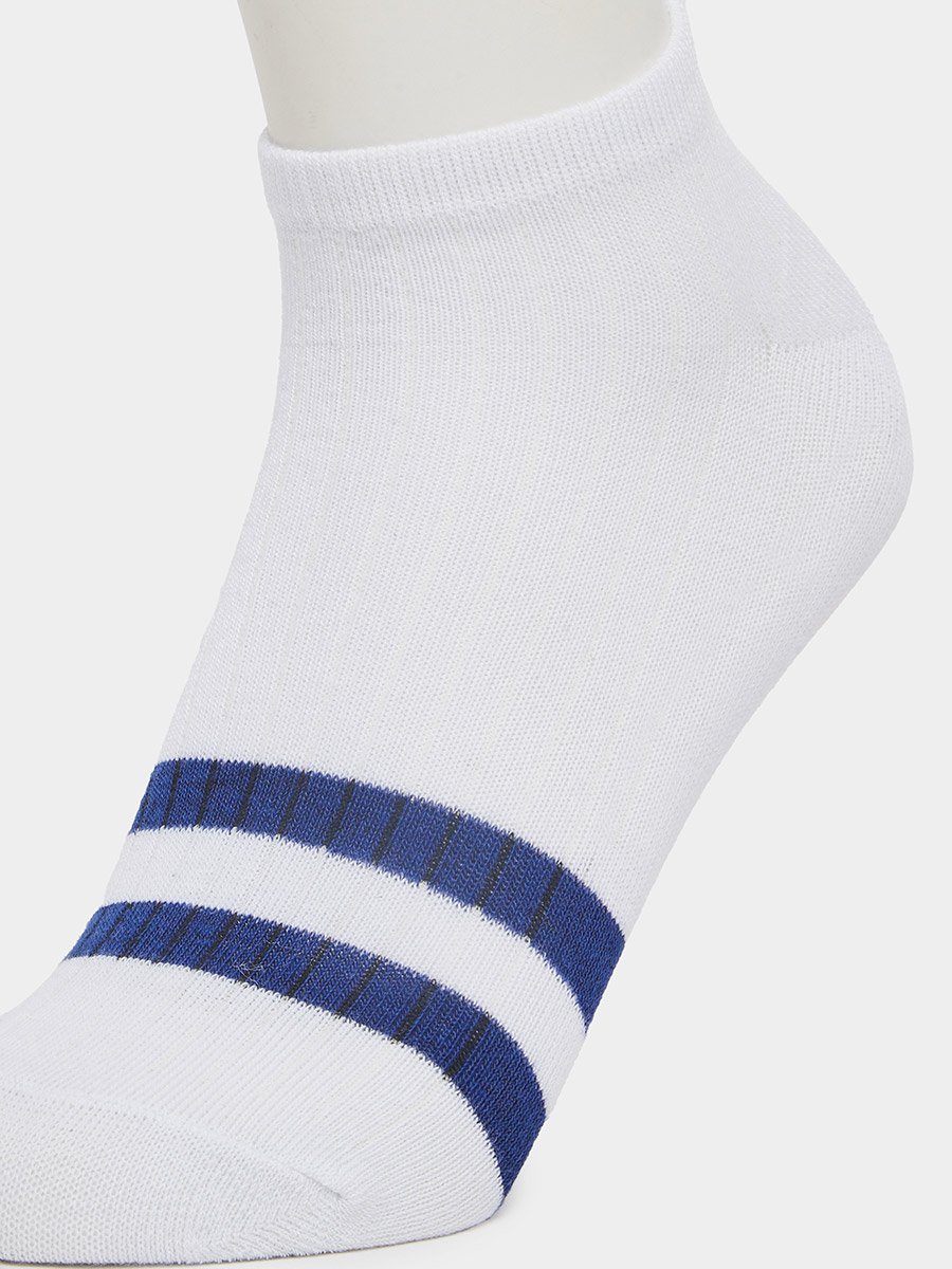 Pack of 5 - Striped Detail Ankle Socks