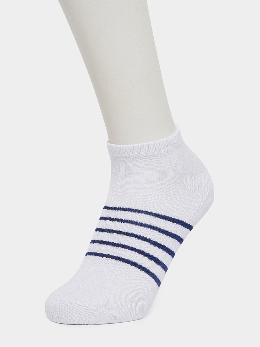 Pack of 5 - Striped Detail Ankle Socks
