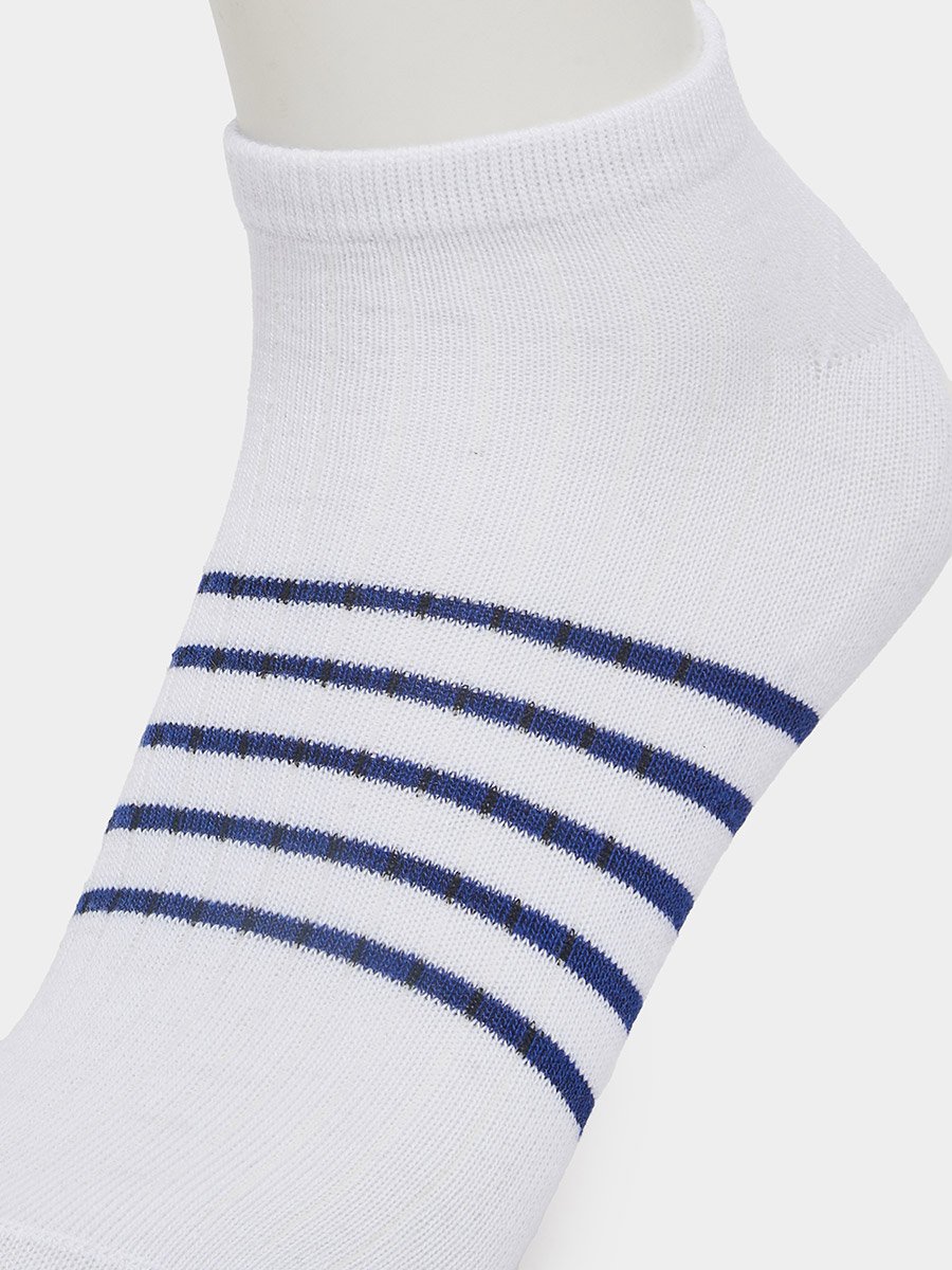Pack of 5 - Striped Detail Ankle Socks
