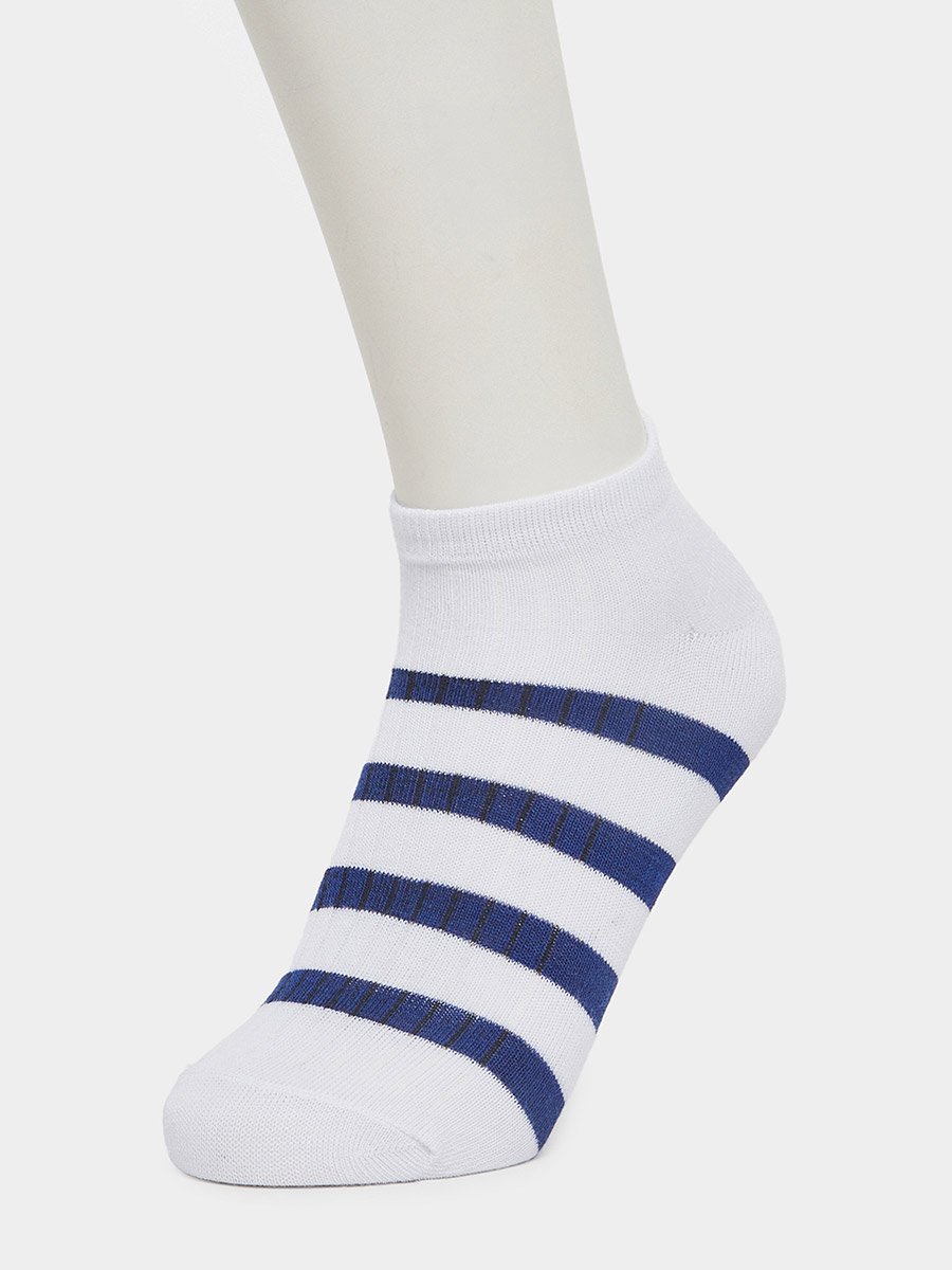 Pack of 5 - Striped Detail Ankle Socks