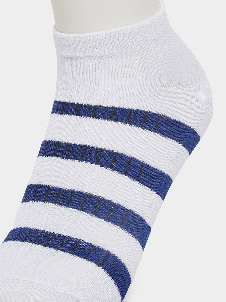 Pack of 5 - Striped Detail Ankle Socks