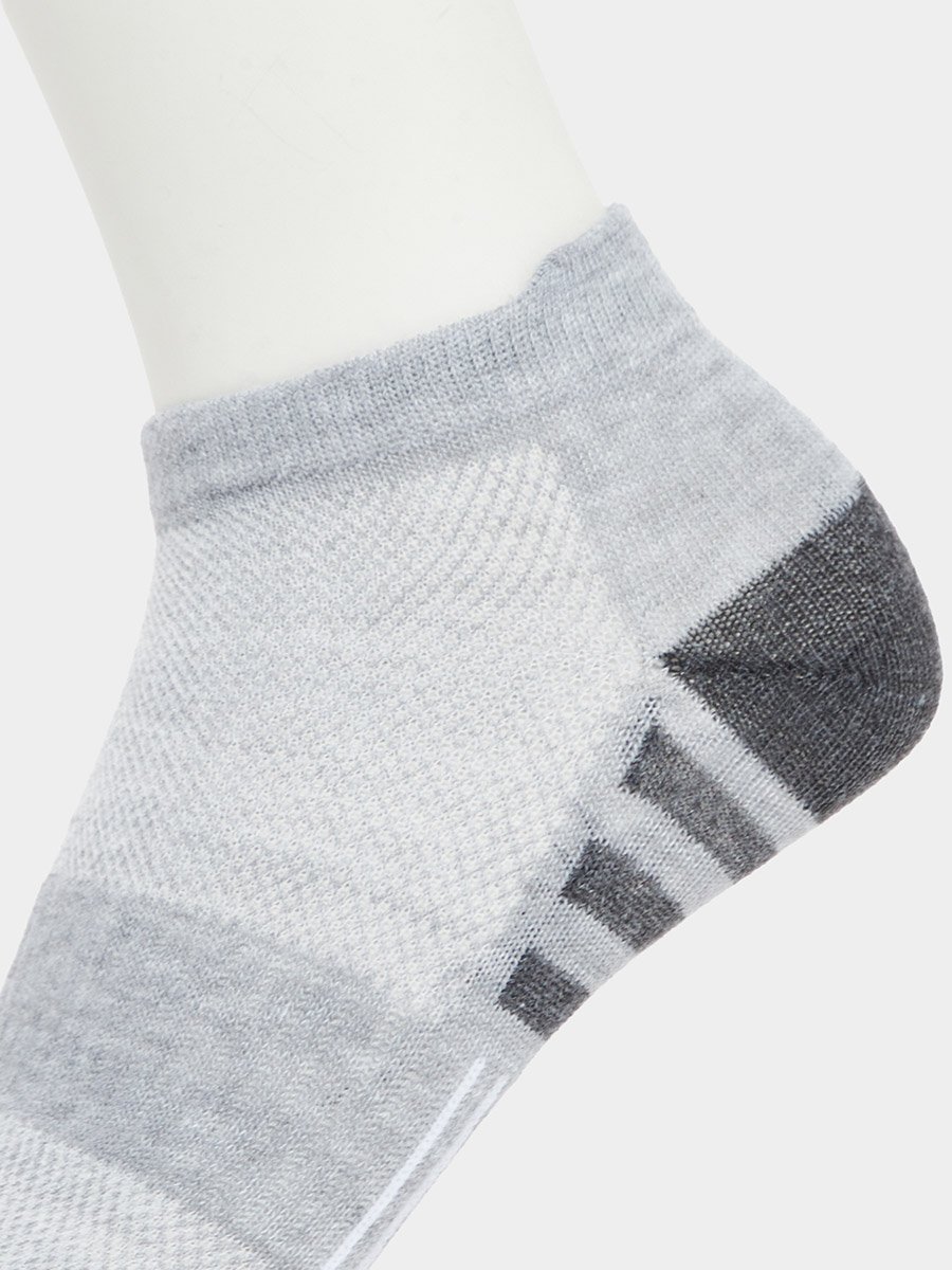 Pack of 3 - Contrast Detail Ankle Socks