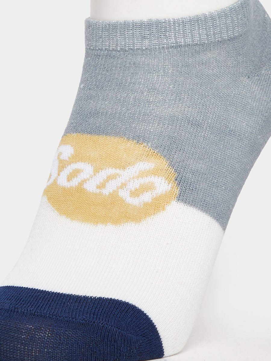 Pack of 5 - Striped Detail Ankle Socks