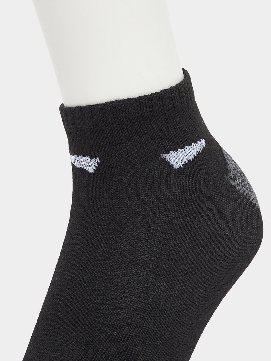 Pack of 3 - Contrast Detail Ankle Socks