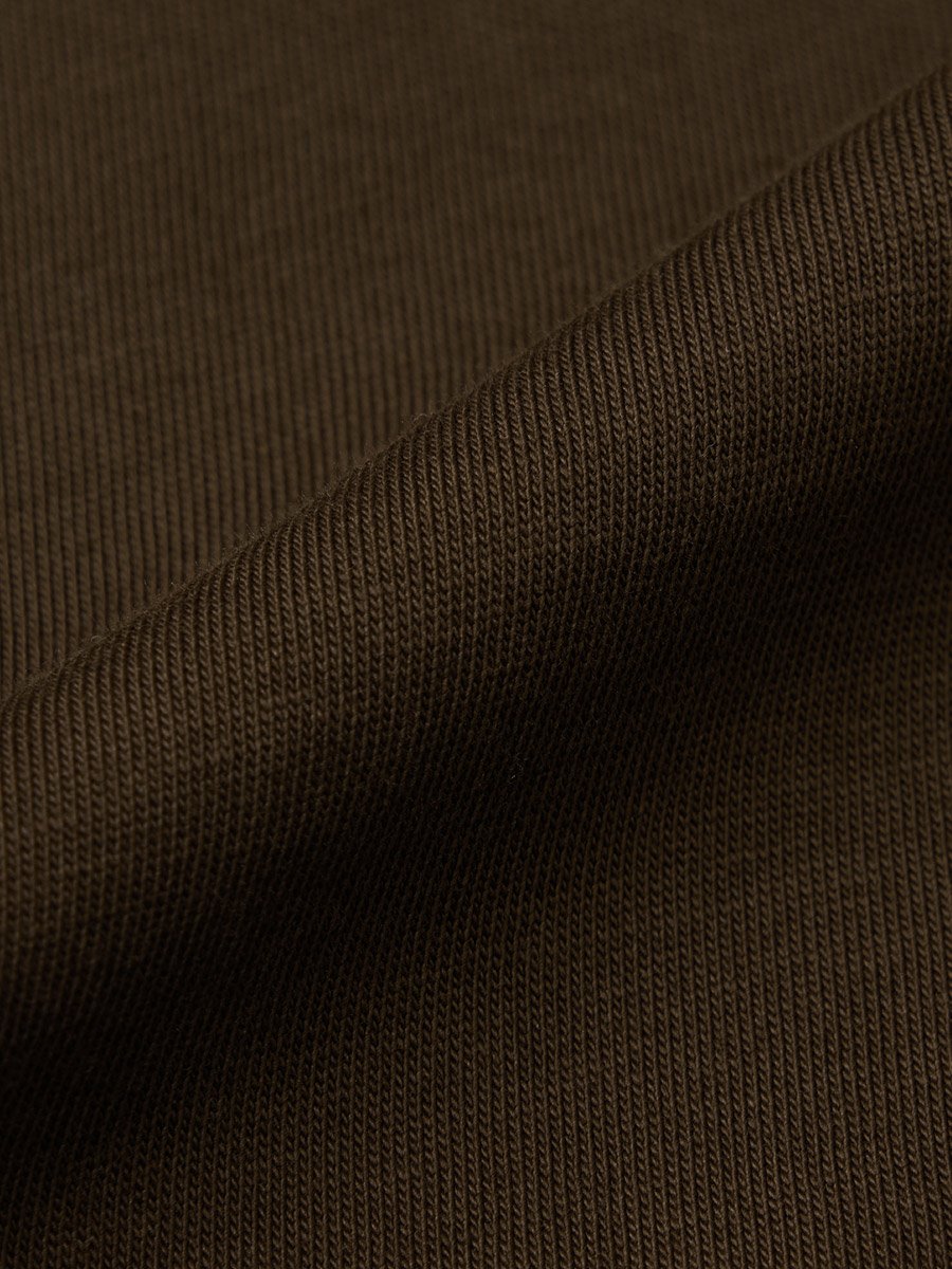 Brown Cotton Oversized T-Shirt