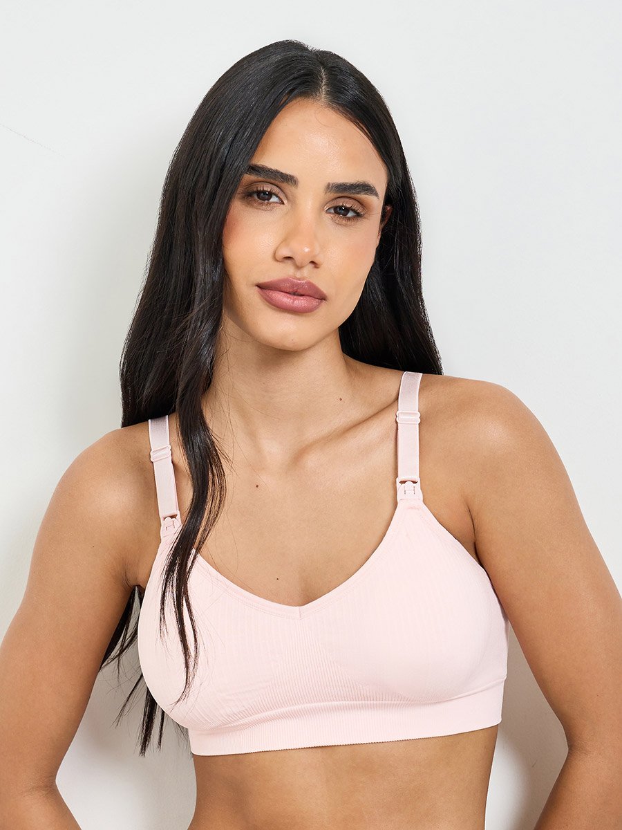 Solid Texture Padded Non Wired T-Shirt Bra