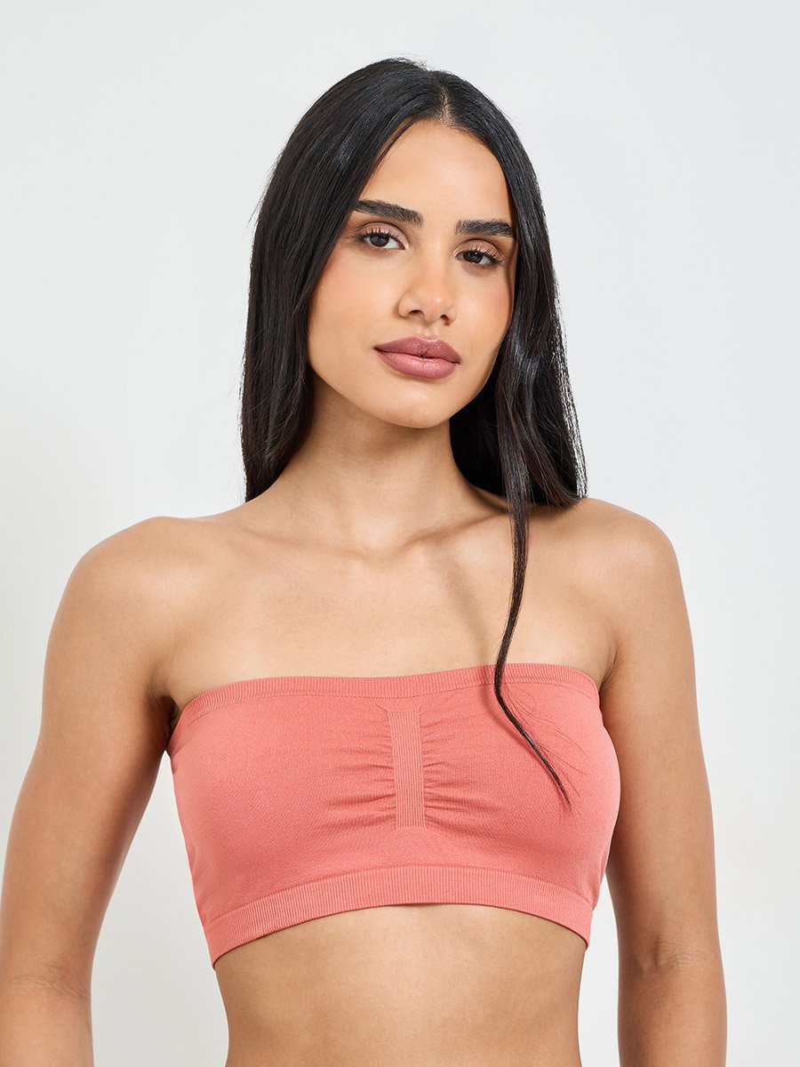 Solid Non Padded Non Wired Bandeau