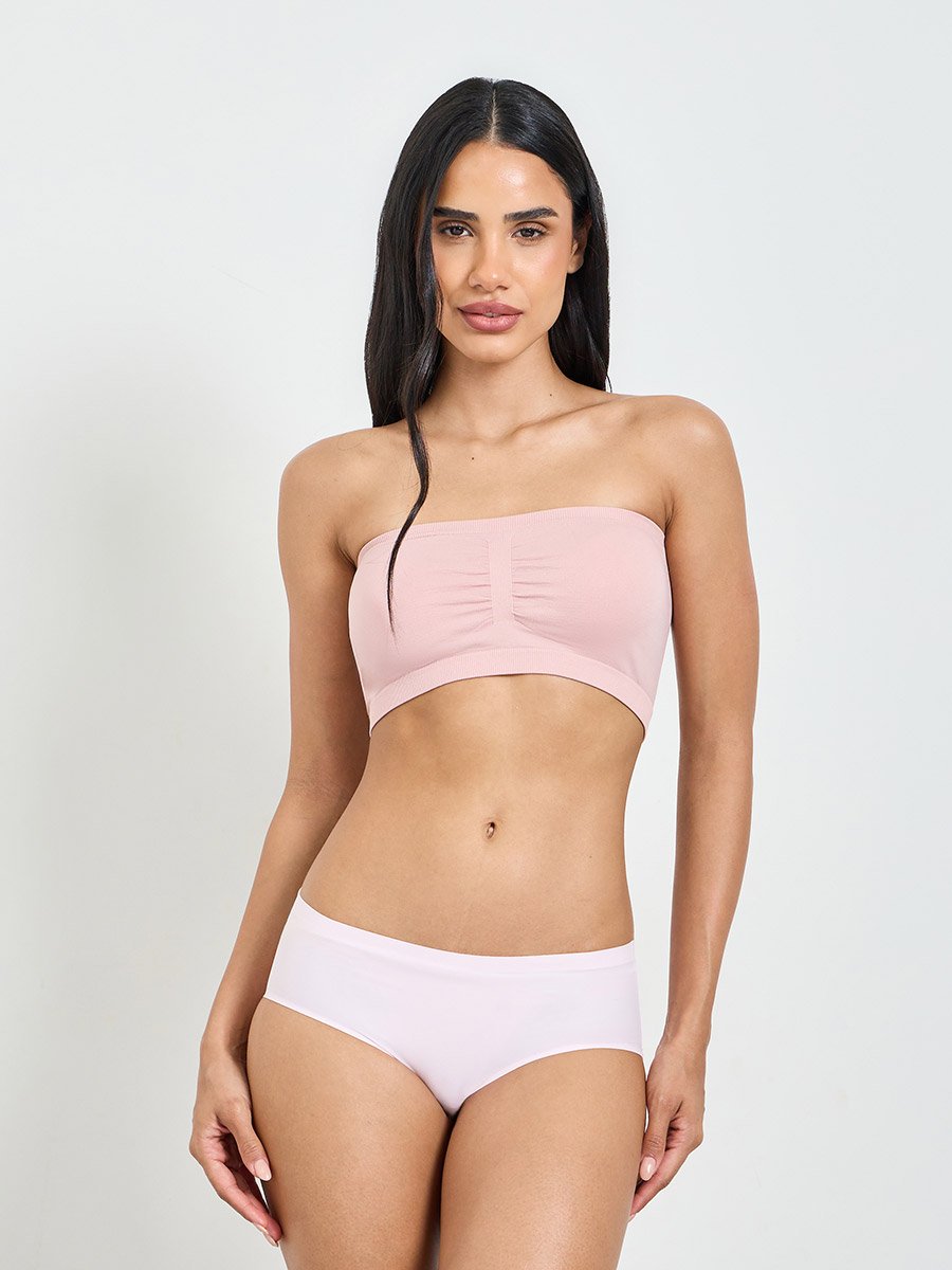 Solid Non Padded Non Wired Bandeau