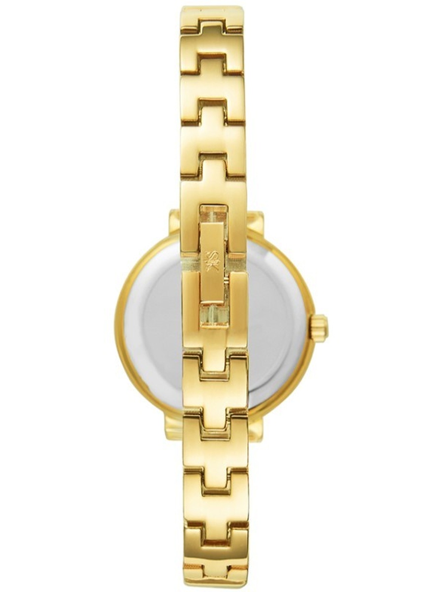 Quartz Analog Watch with Alloy Strap - K22518-GBGM, Gold